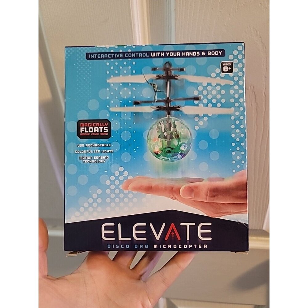 2016 Elevate Disco Orb Microcopter New In Box. Control With Hand And Body